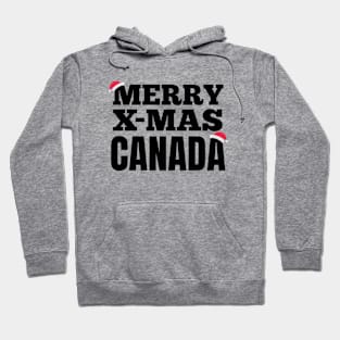 Merry X-Mas Canada Hoodie